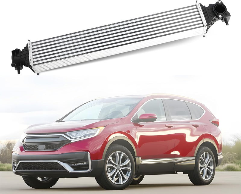 Assembroverse Aluminum Turbocharger Intercooler Compatible with CR-V CRV 2017-2022 1.5L L4 Engine Turbocharged Automotive Replace 19710-5PA-A01 HO3012101 Turbo Charge Chiller Cooler - Image 1